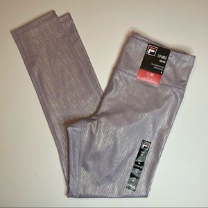 NWT Women's FILA SPORT® High-Waisted Crop Leggings